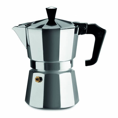 Pezzetti Italexpress Aluminium Stove Top Moka Pot - 3 Cup